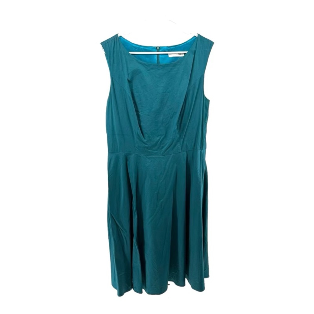 Hanpceirs | 2XL Teal Sleeveless Dress Cocktail